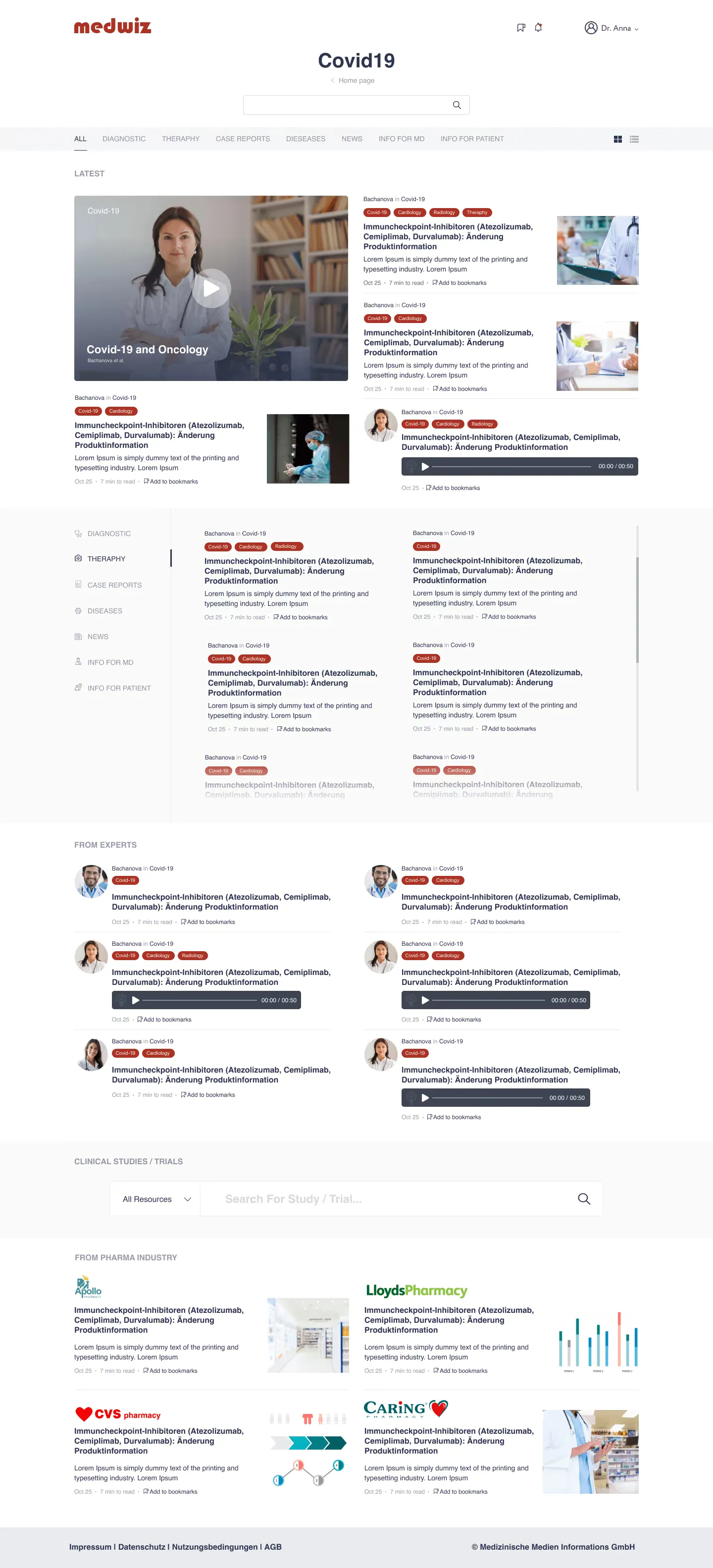 Topic page