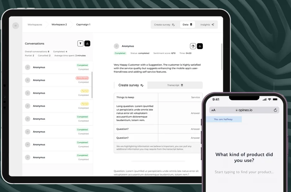 AI-Powered Survey & Feedback Analysis Platform