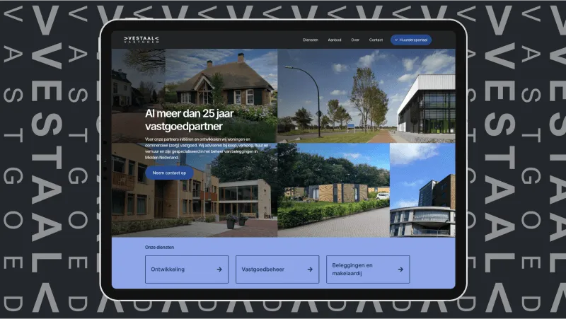 Real estate development & management company - Webflow